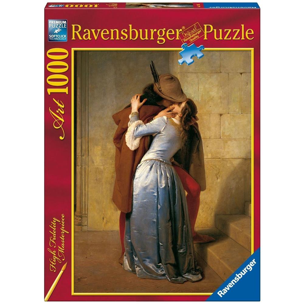 Puzzle Arte Hayez Il Bacio 1000 pz 70 x 50 cm 15405 - Foto 2