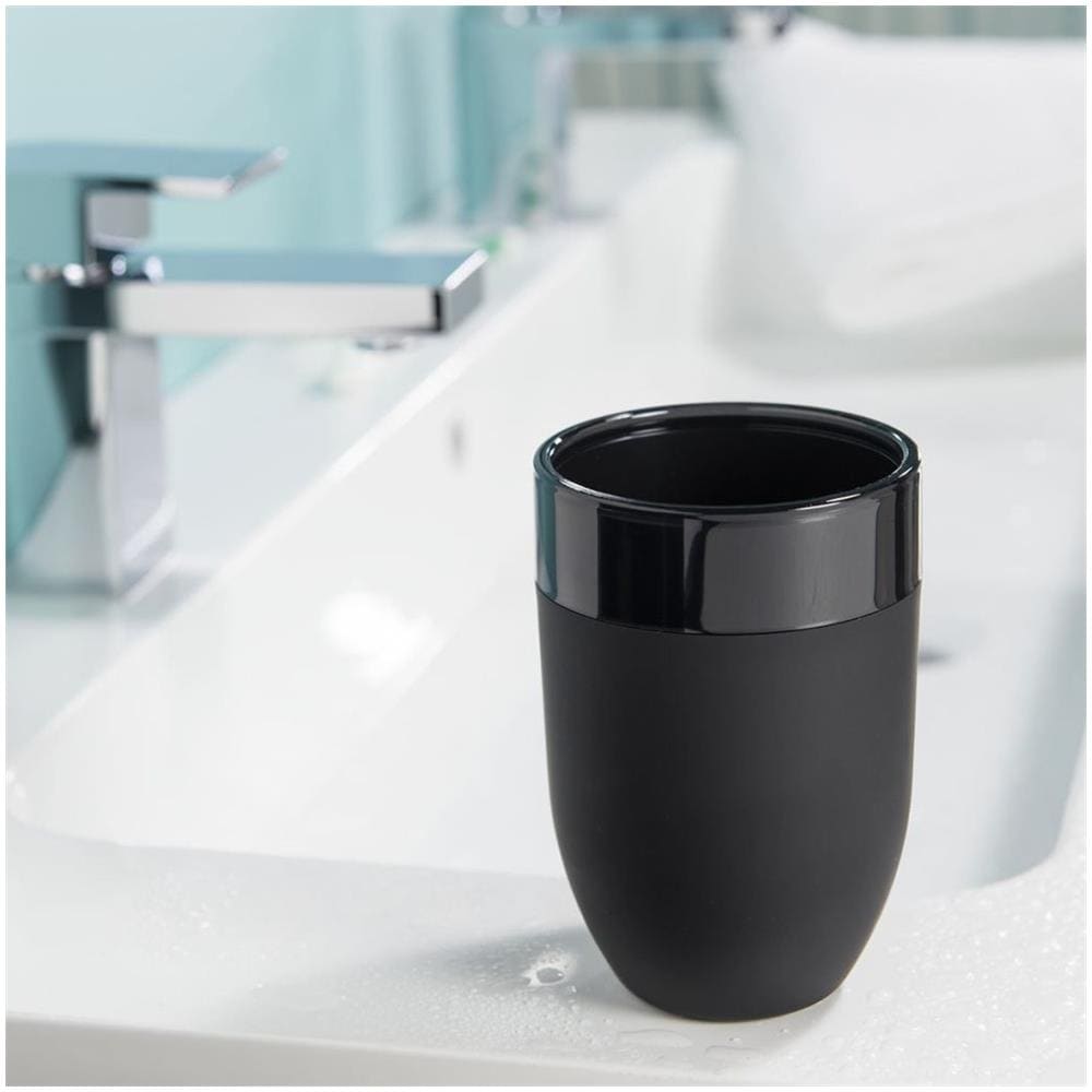 Porta Spazzolini Bloom Nero 361770419 - Foto 2