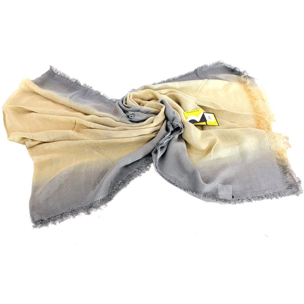 Sciarpa Uomo Pashmina 46.80.29 Grigio - Foto 2