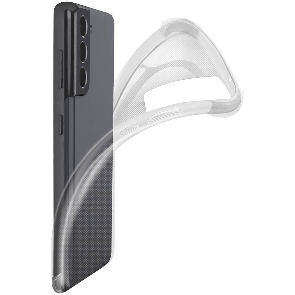 Cover Samsung Galaxy S21 Plus Morbida Angoli Rinforzati Trasparente - Foto 5