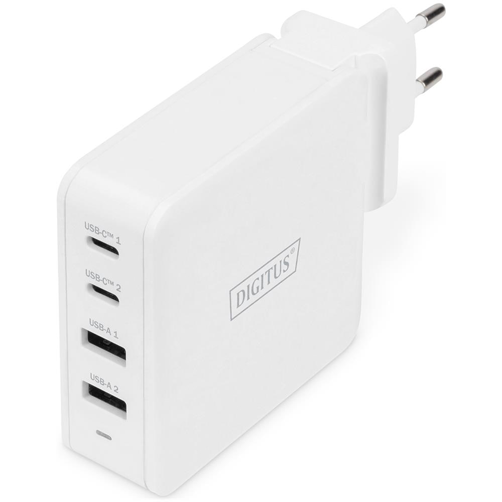 Adattatore di ricarica universale USB a 4 porte, USB-C™ / USB A, 100 W, GaN - Foto 1