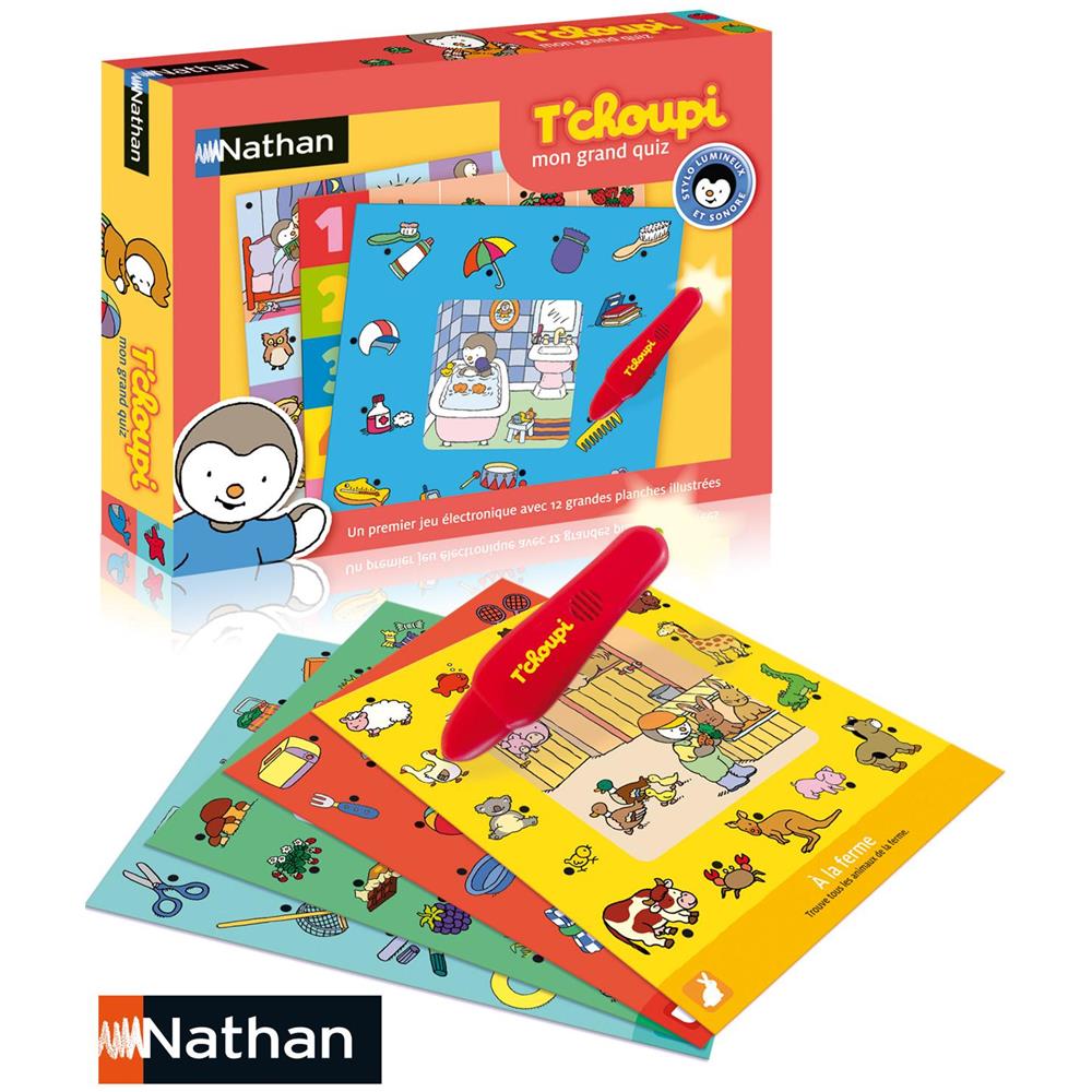 Gioco Educativo 'Il Mio Grande Quiz T'Choupi' (Importato dalla Francia)  - Foto 1