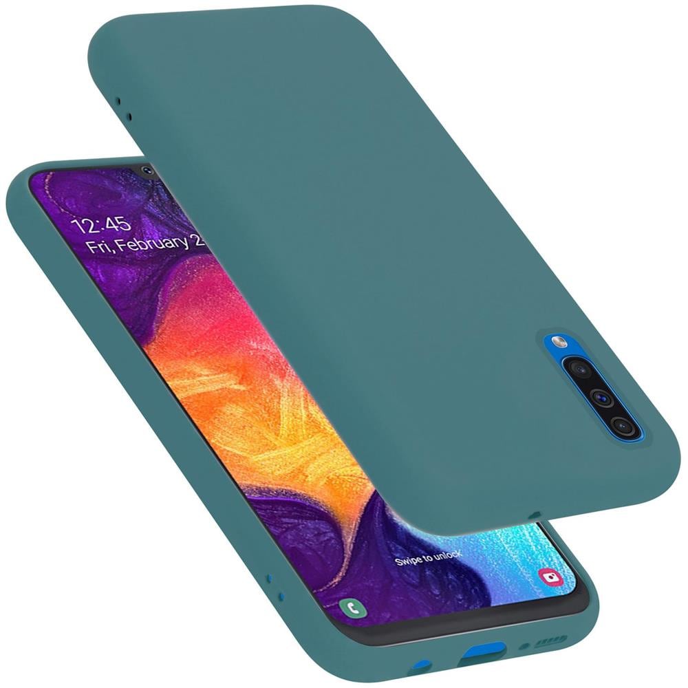 Cadorabo Case Compatible with Huawei P40 LITE E in Blue - Black - Tw