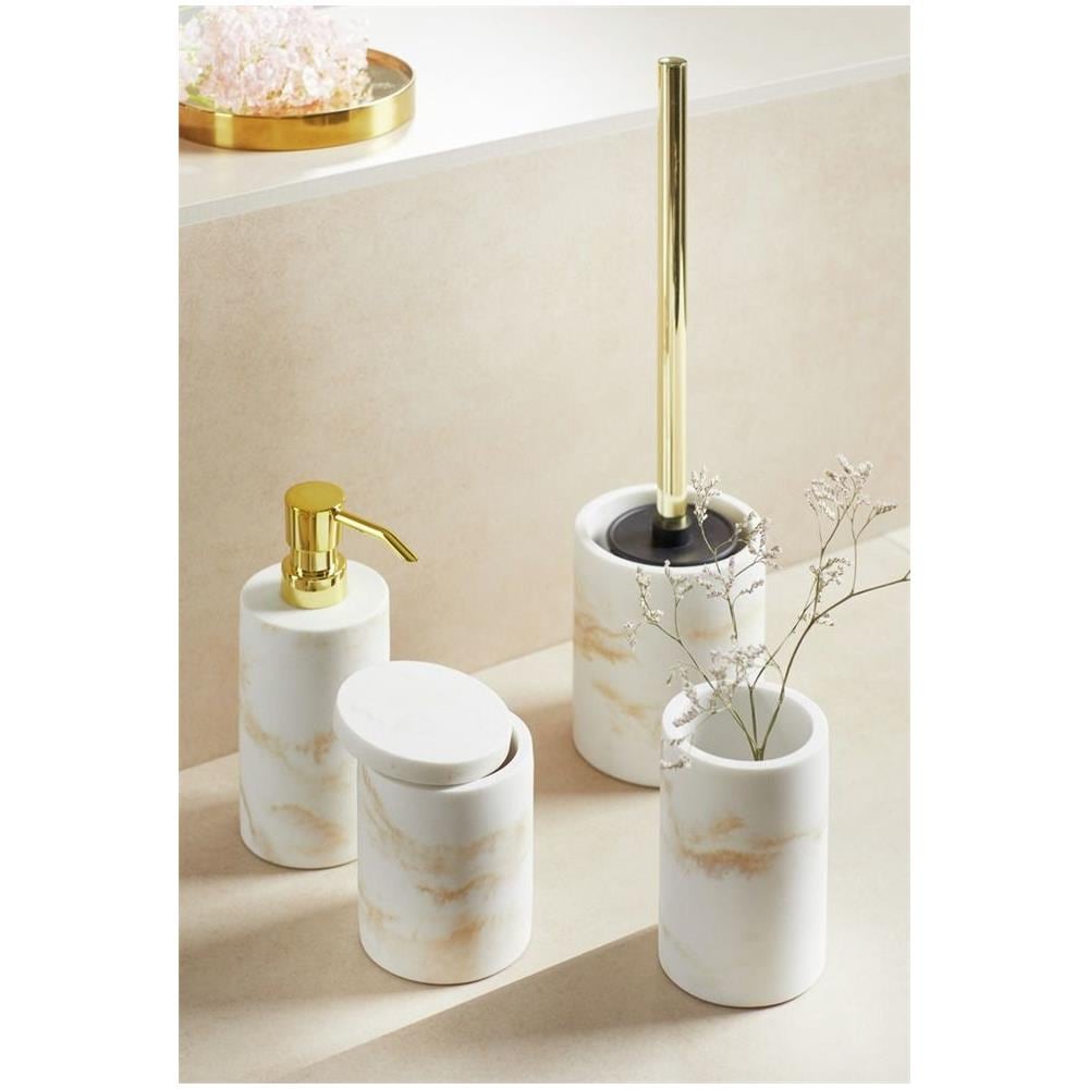 Dispenser Di Sapone Liquido Odos, Bianco, - Foto 3