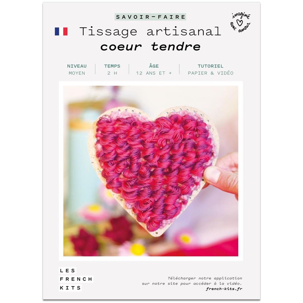 Scatola Fai-da-te - Cuore Rosso E Rosa Da Tessere - Foto 1