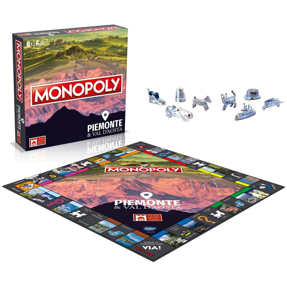 Monopoly - I Borghi Più Belli D'italia Ed. Piemonte E Valle D'aosta - Foto 1