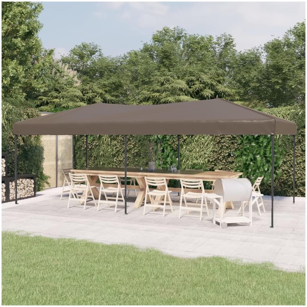 Tenda Per Feste Pieghevole Tortora 3x6 M - Foto 1