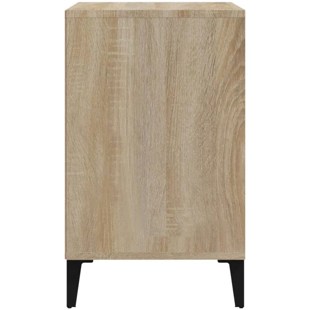 Scarpiera Rovere Sonoma 102x36x60 Cm In Legno Multistrato - Foto 2