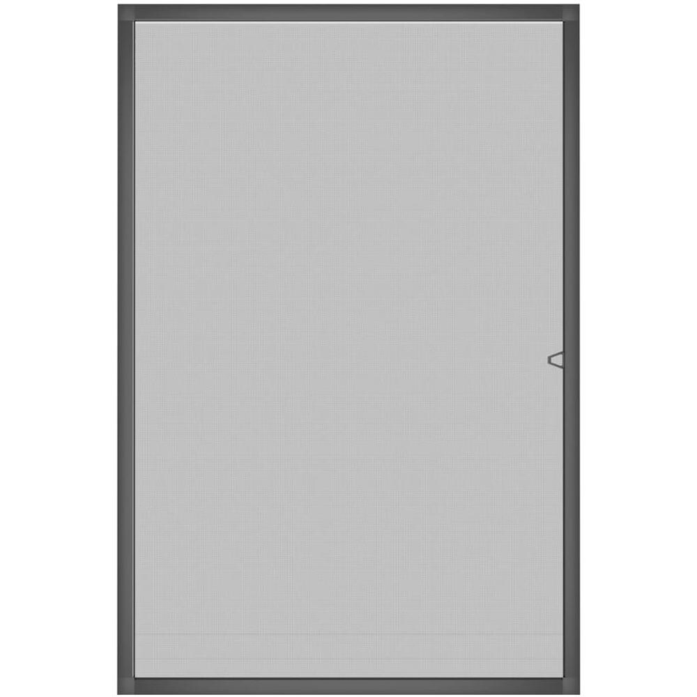 Zanzariera Per Finestre Antracite 90x120 Cm - Foto 3