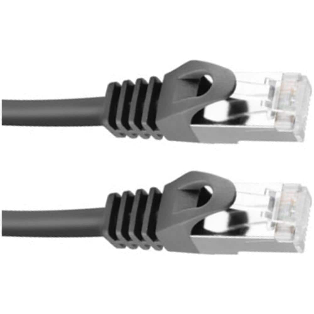 Cavo Di Rete Ethernet Ftp Cat. 6 Nero 1m - Foto 2