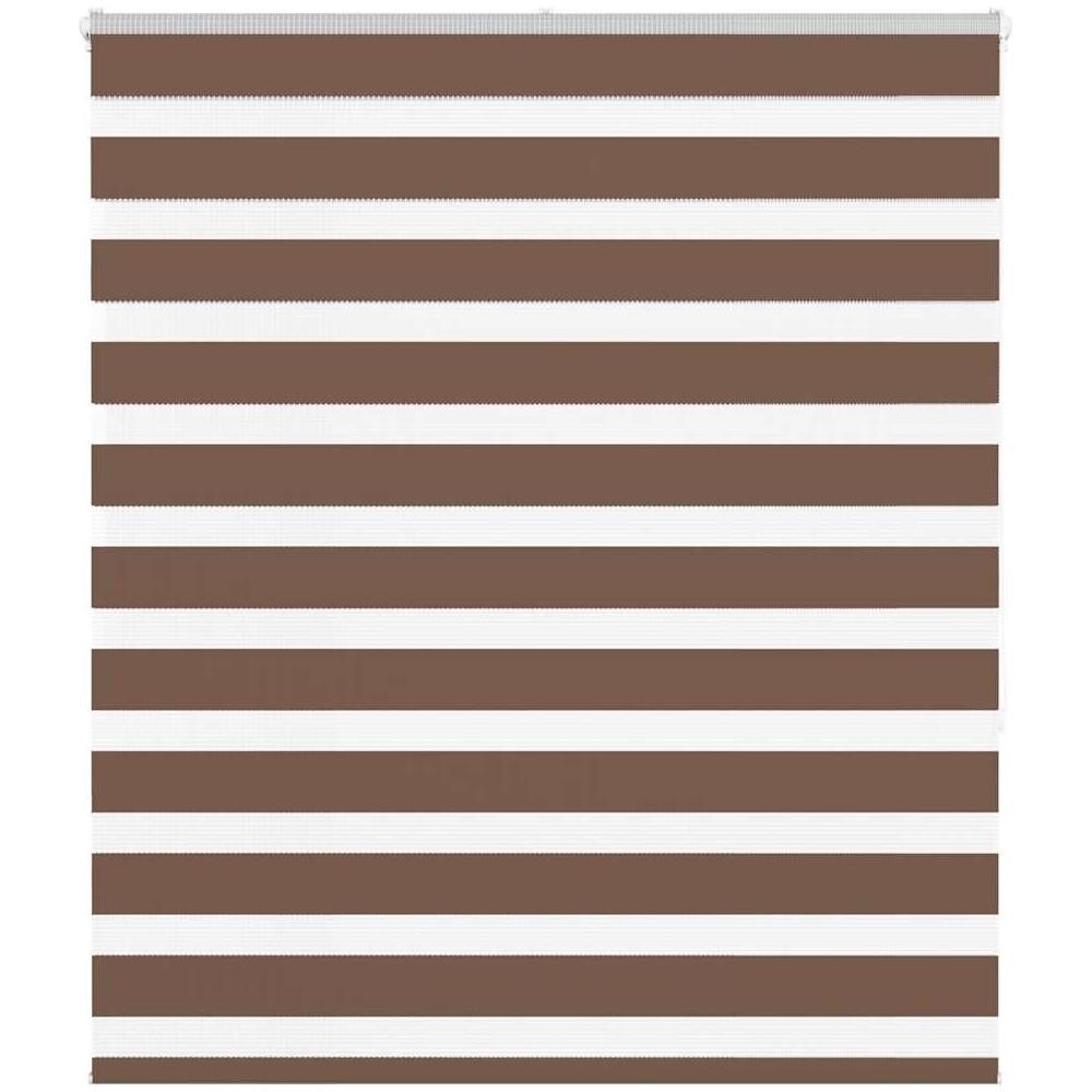 Tenda a Rullo Zebra Larghezza Tessuto 130,9 cm Poliestere - Foto 1