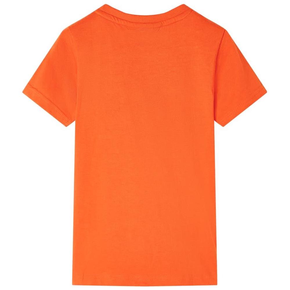 Maglietta per Bambini Arancione Scuro 104 - Foto 2