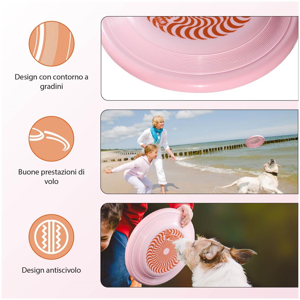 Frisbee Disco Volante per Bambini dai 5+ anni, 23.75cm - 100g - Foto 2