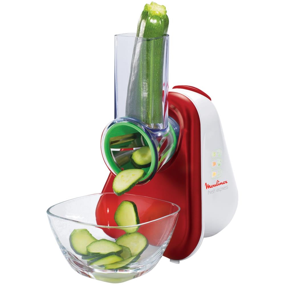 Tritatutto Fresh Express MOUDJ7535 3 Coni Potenza 200W Colore Rosso - Foto 5