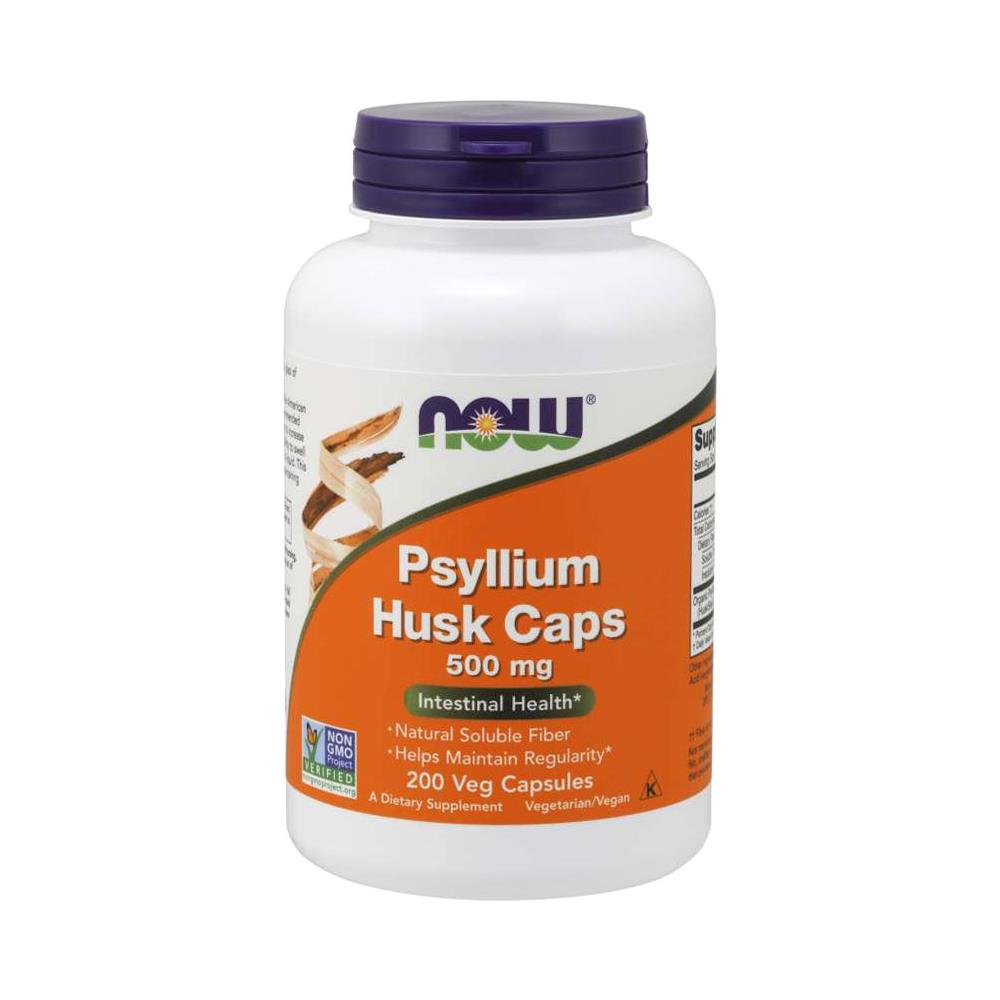 Psyllium Husk, 500 Mg - 200 Vcaps - Buccia Di Psillio - Foto 1