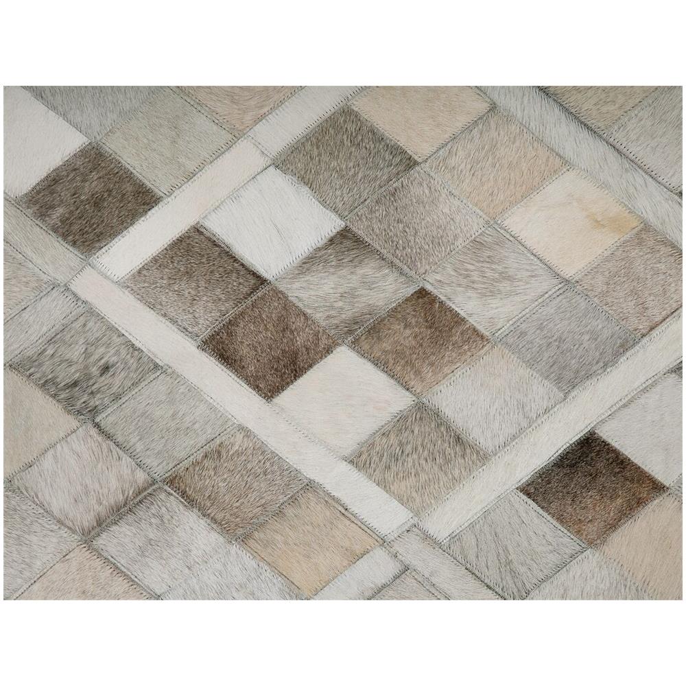 Tappeto In Pelle Multicolore 160 X 230 Cm Hirka - Foto 15