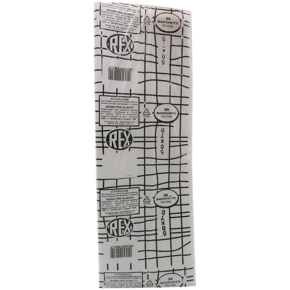 Rex Sacchetti Polietilene 50x70 50 Pz - Foto 1