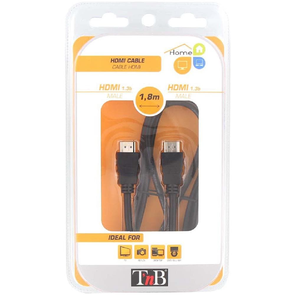 HDMI18 1.8m HDMI Type A (Standard) HDMI Type A (Standard) Nero cavo HDMI - Foto 4