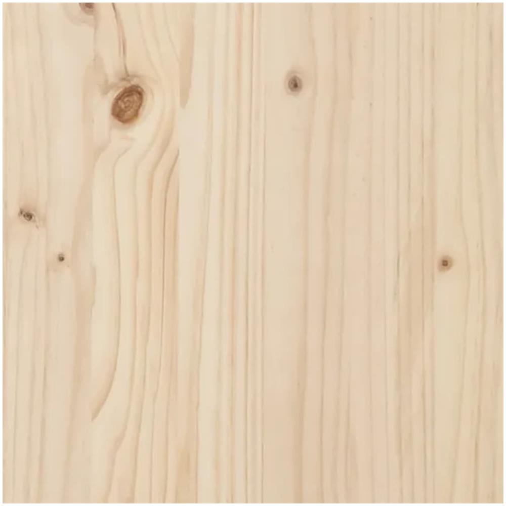 Tavolino Da Salotto 60x53x35 Cm In Legno Massello Di Pino - Foto 1