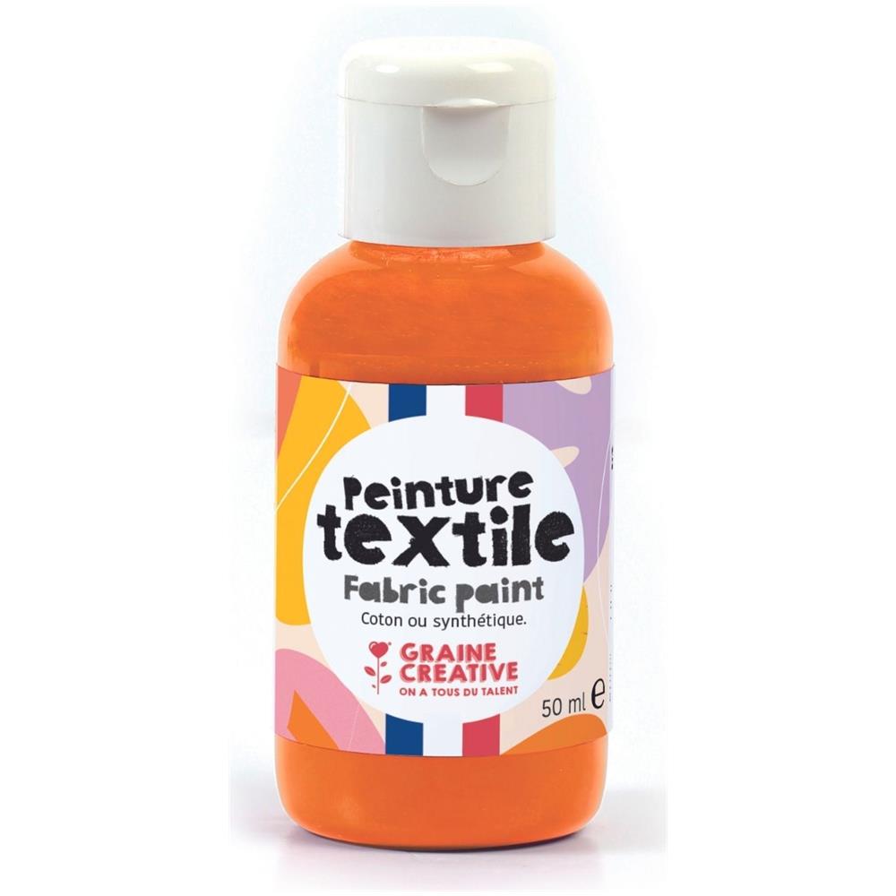 Vernice Tessile 50 Ml - Arancione - Foto 1
