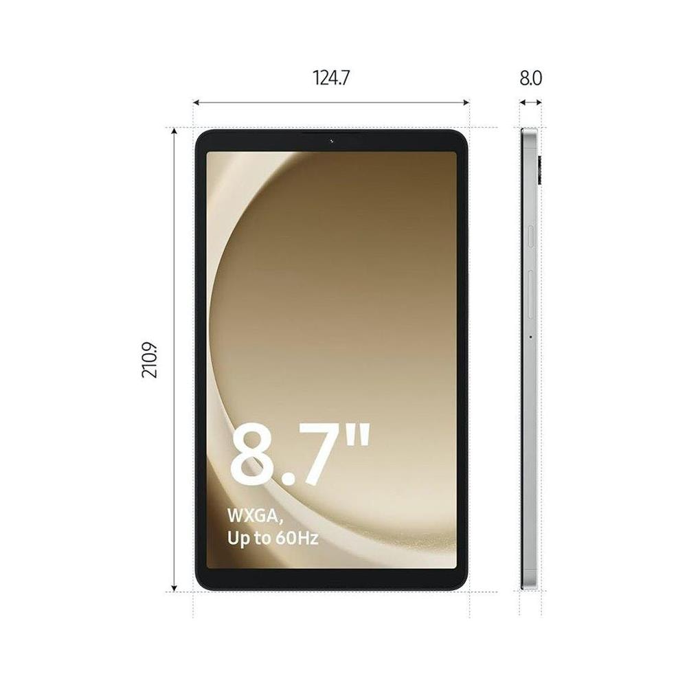 Tablet Galaxy Tab A9 Argento 8.7" LCD Mediatek RAM 4 GBGB Memoria 64 GB +Slot MicroSD Wi-Fi Fotocamera 8Mpx Android 13 - Europa - Foto 11