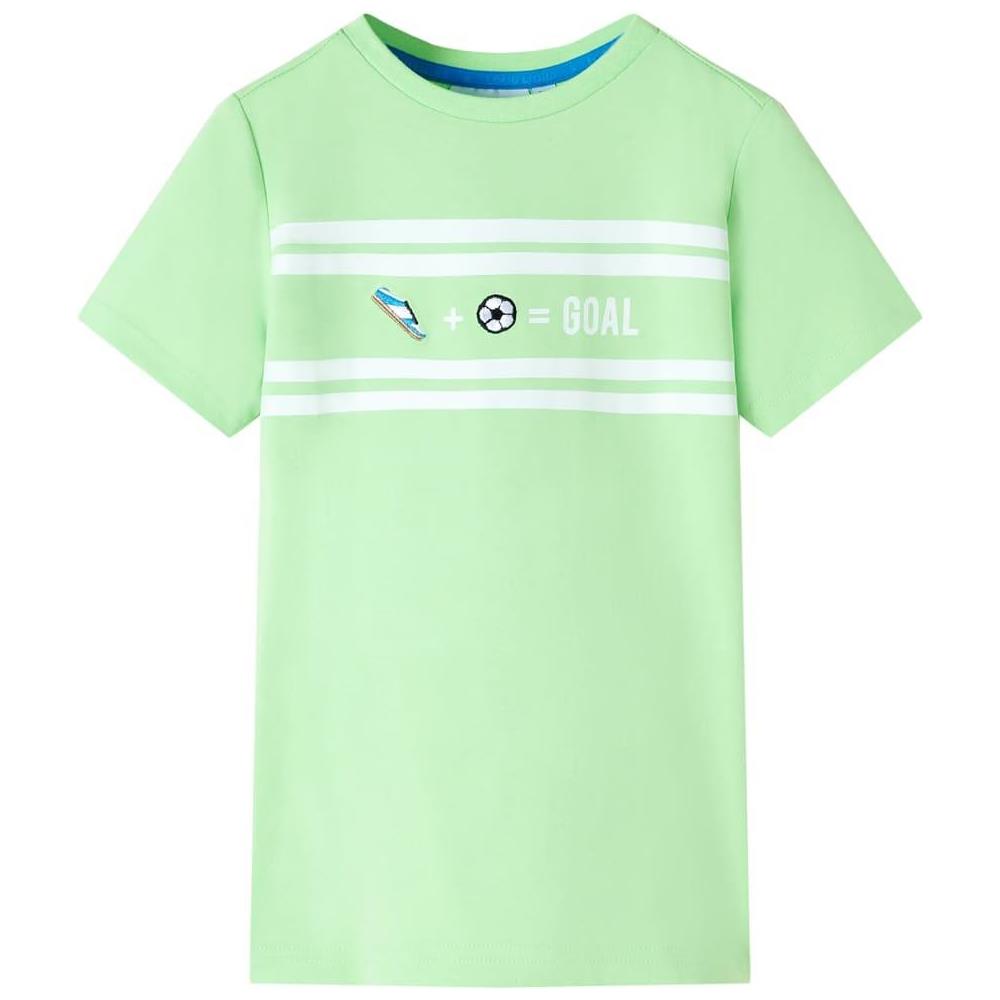 Maglietta per Bambini Verde Neon 104 - Foto 1