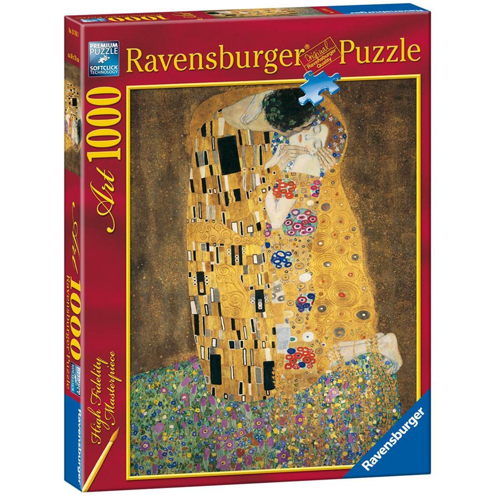 Puzzle Arte Klimt Il Bacio 1000 pz 50 x 70 cm 15743 - Foto 2