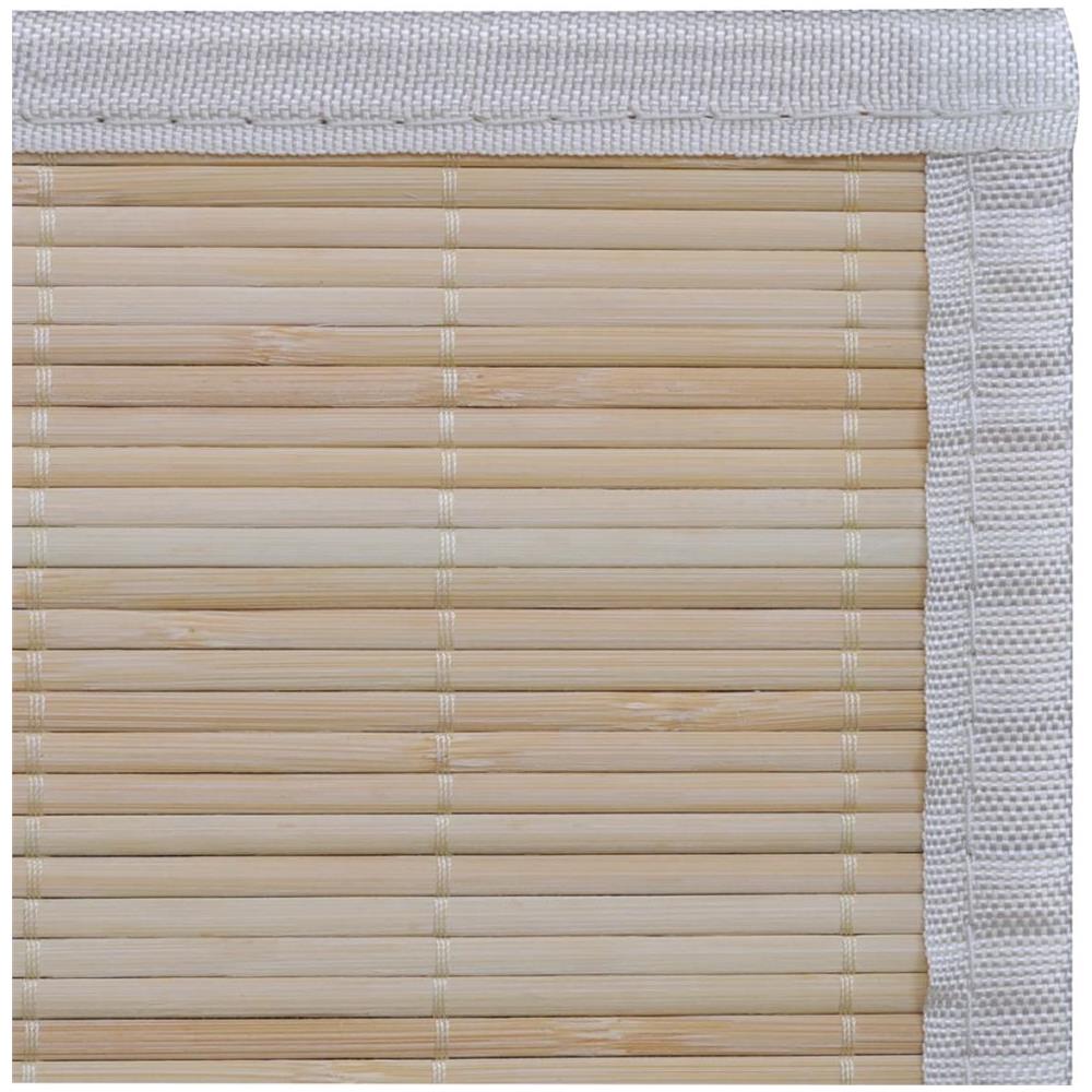 Tappeto Rettangolare in Bamb? Naturale 150 x 200 cm - Foto 15