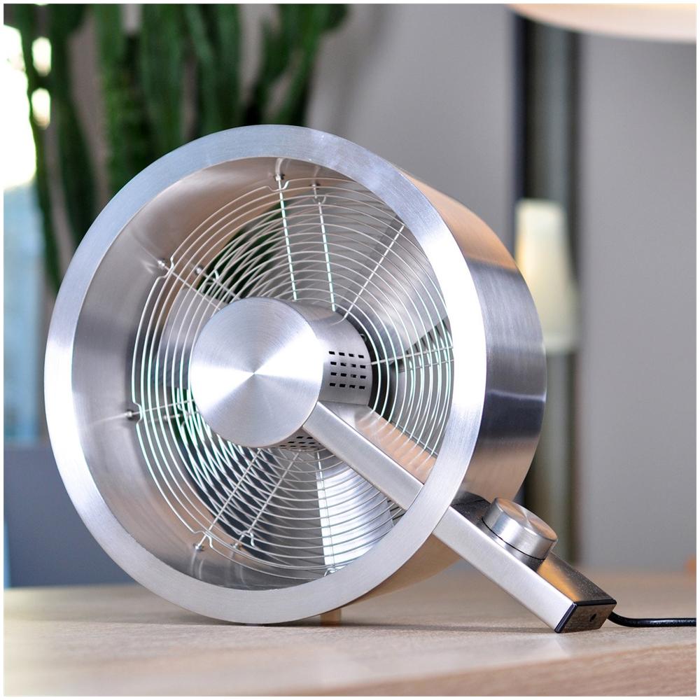 Ventilatore da Tavolo Q-001 Potenza 35 W Colore Inox - Foto 2