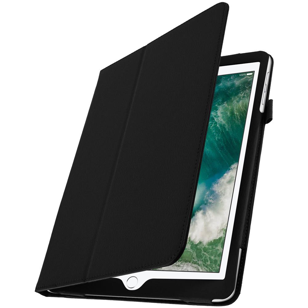 Custodia Integrale Con Funzione Stand Per Apple Ipad 9.7 2017 - Nera - Foto 1