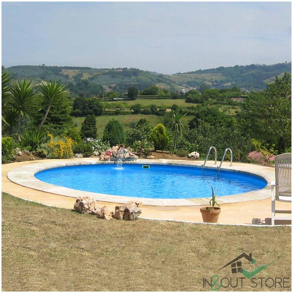 Piscina Interrata Rotonda Madagascar Kpe4259 Gre 420x420x150 - Foto 2