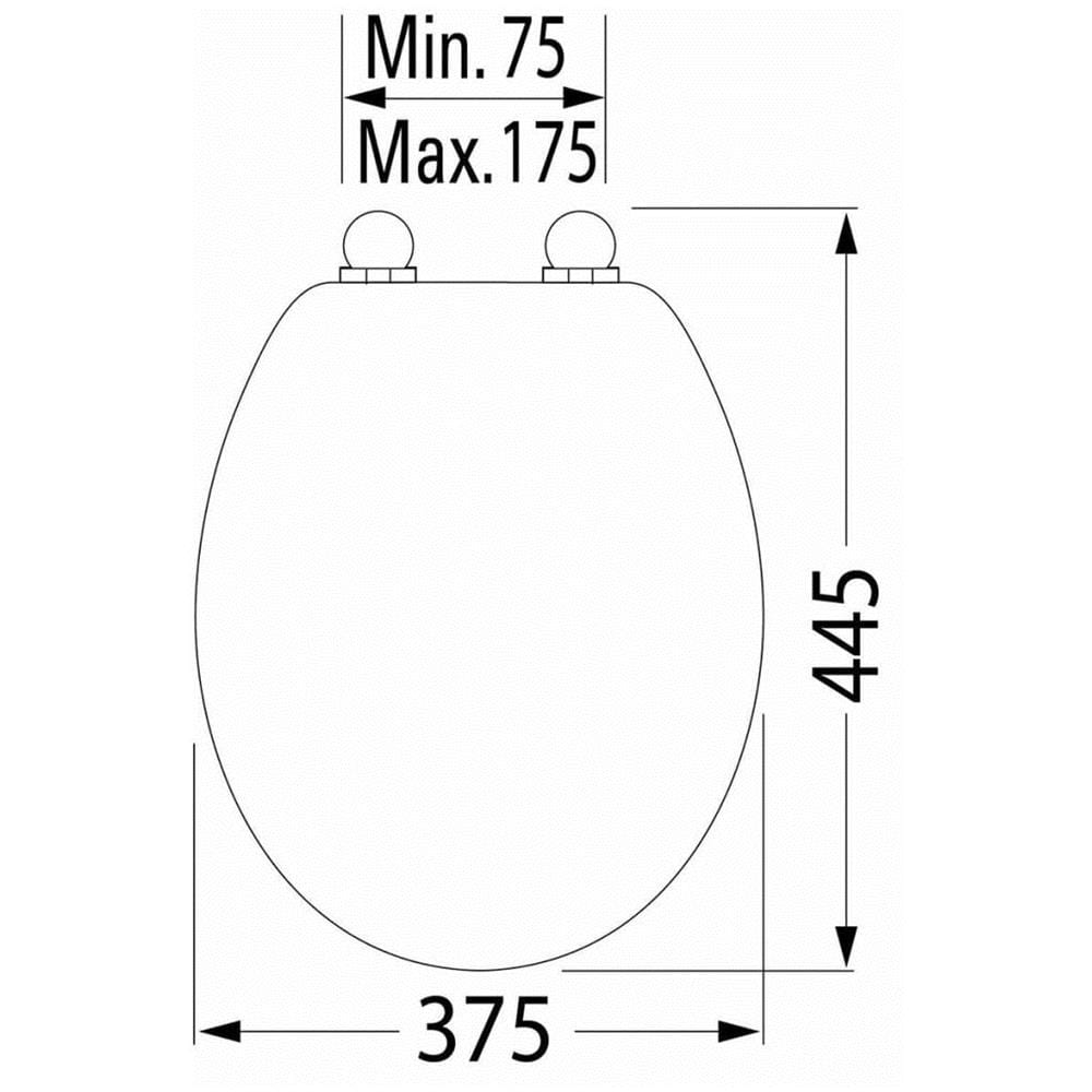 Sedile Wc A Chiusura Morbida Burton Duroplast Bianco 251460646 - Foto 5