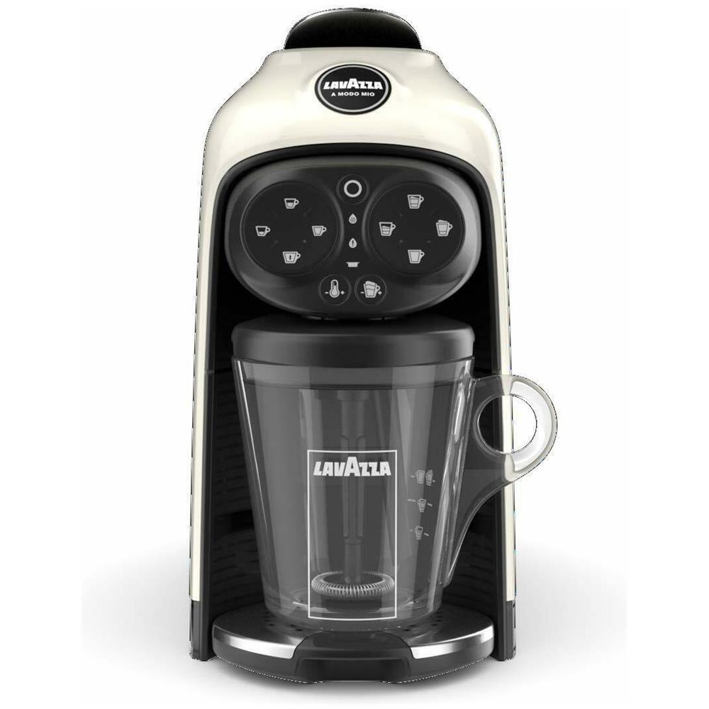Macchina da Caffè Espresso Automatica Deséa Serbatoio 1.1 Lt. Potenza 1500 Watt Colore Bianco - Foto 2