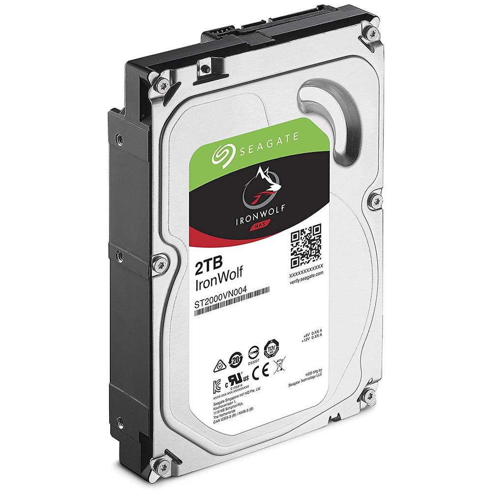 Hard Disk per NAS IronWolf 2 TB 3.5" Interfaccia Sata III 6 Gb / s Buffer 64 MB 5900 Rpm - Foto 2