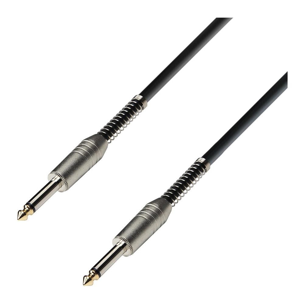 K3IPP0900S - Cavo strumenti con connettore jack mono da 6,3 mm su connettore jack mono da 6,3 mm, 9 m - Foto 1