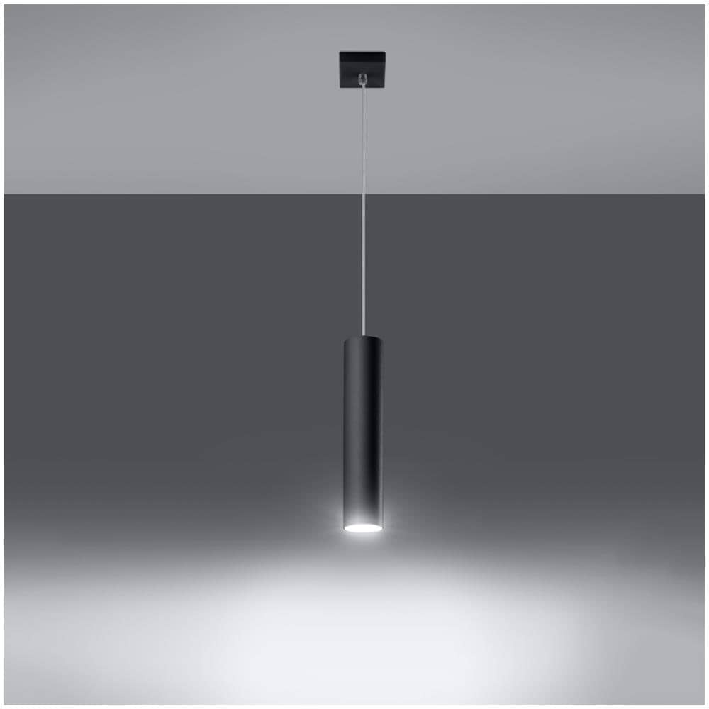 Lagos 1 - Lampadario In Acciaio, Colore: Nero - Foto 16