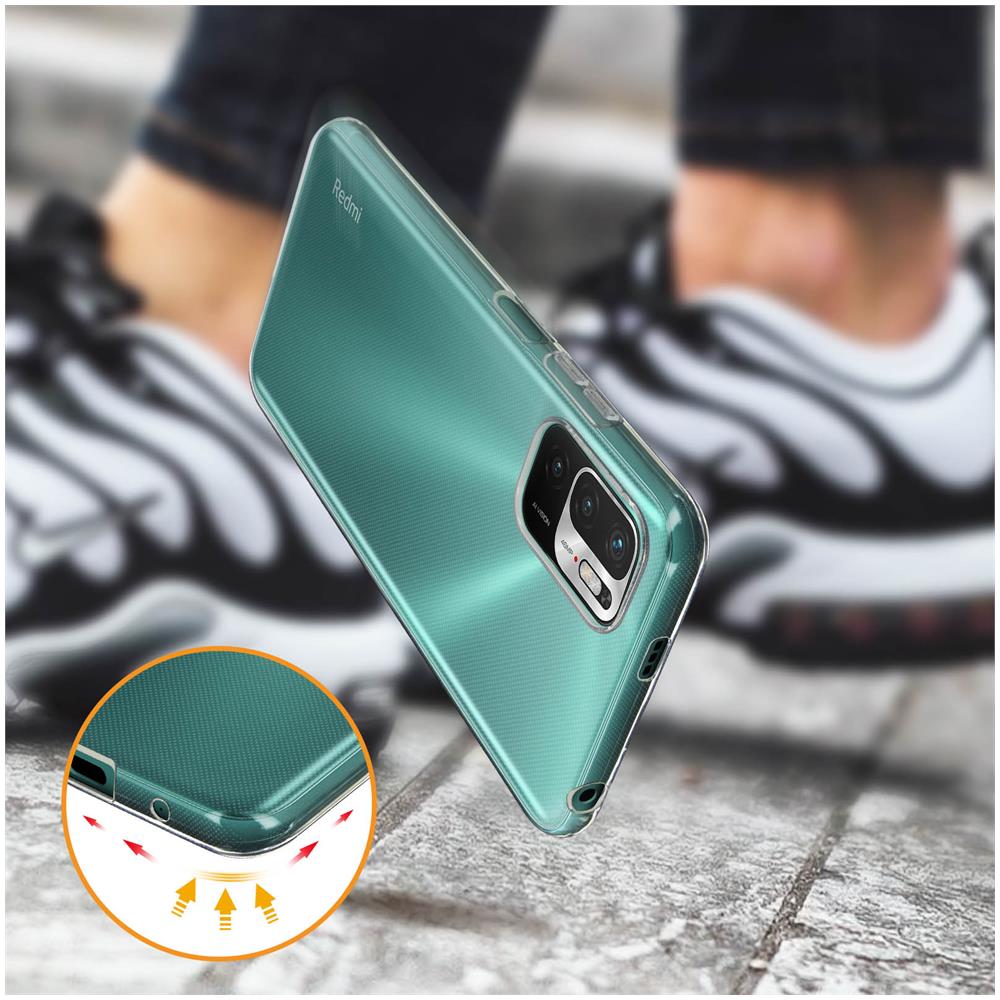 Cover Xiaomi Redmi Note 10 5g / Poco M3 Pro Silicone Sottile Trasparente - Foto 5