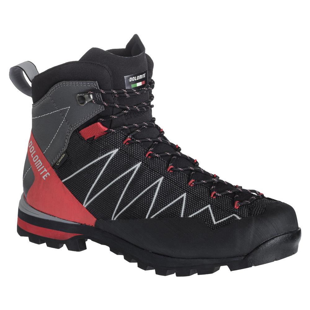 Scarpe Crodarossa Pro Gtx 2.0 Trekking Gore-tex® Vibram - Black-fiery Red Uk 8.0 - Foto 1