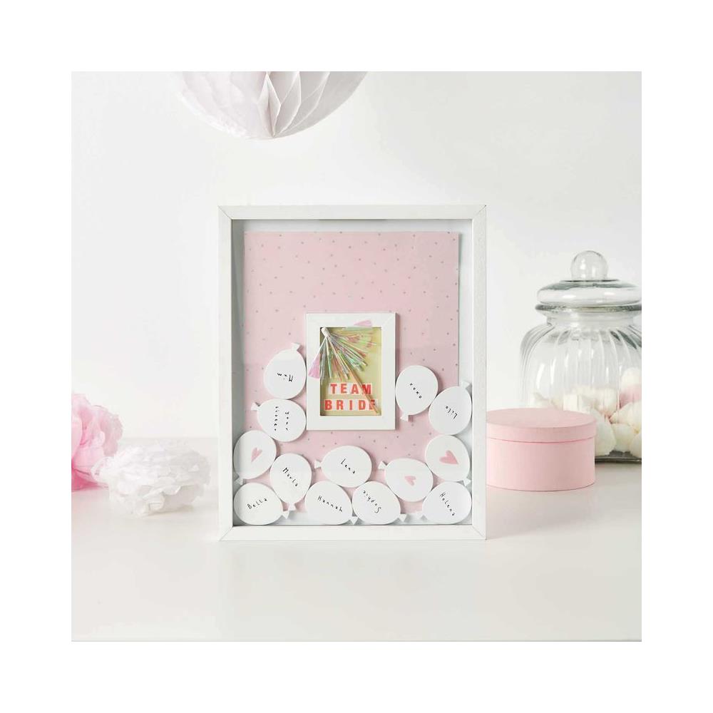 12 Palloncini In Legno Bianco - 52 Mm - Foto 2