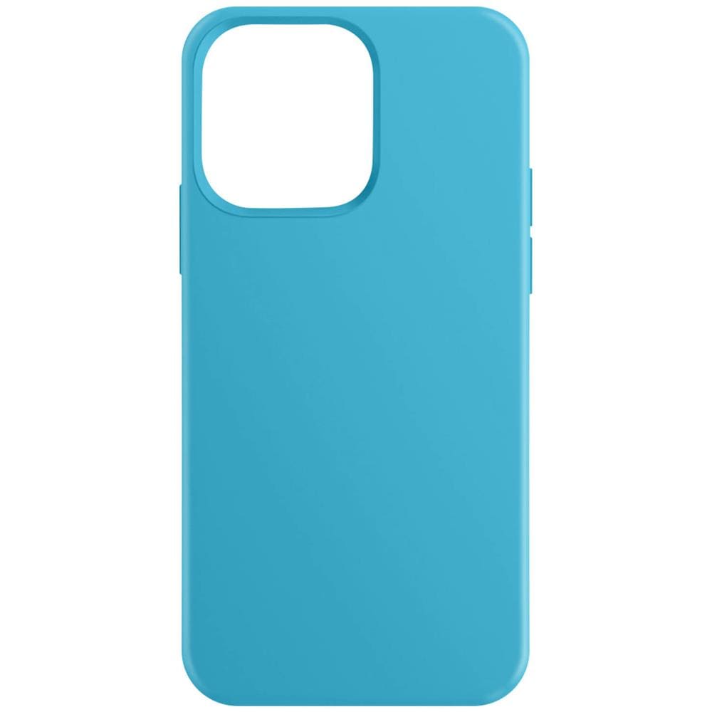 Cover Per Iphone 14 Pro Max Ibrida Semirigida Sottile Leggera Celeste - Foto 1