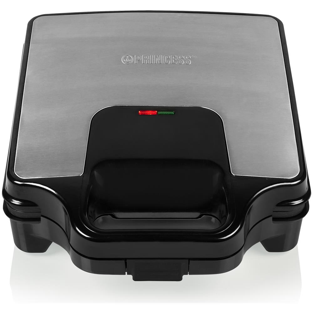 Sandwich Maker Supreme XXL con Capacità 4 Fette Potenza 1600 W Colore Nero/Acciaio Inossidabile  - Foto 1