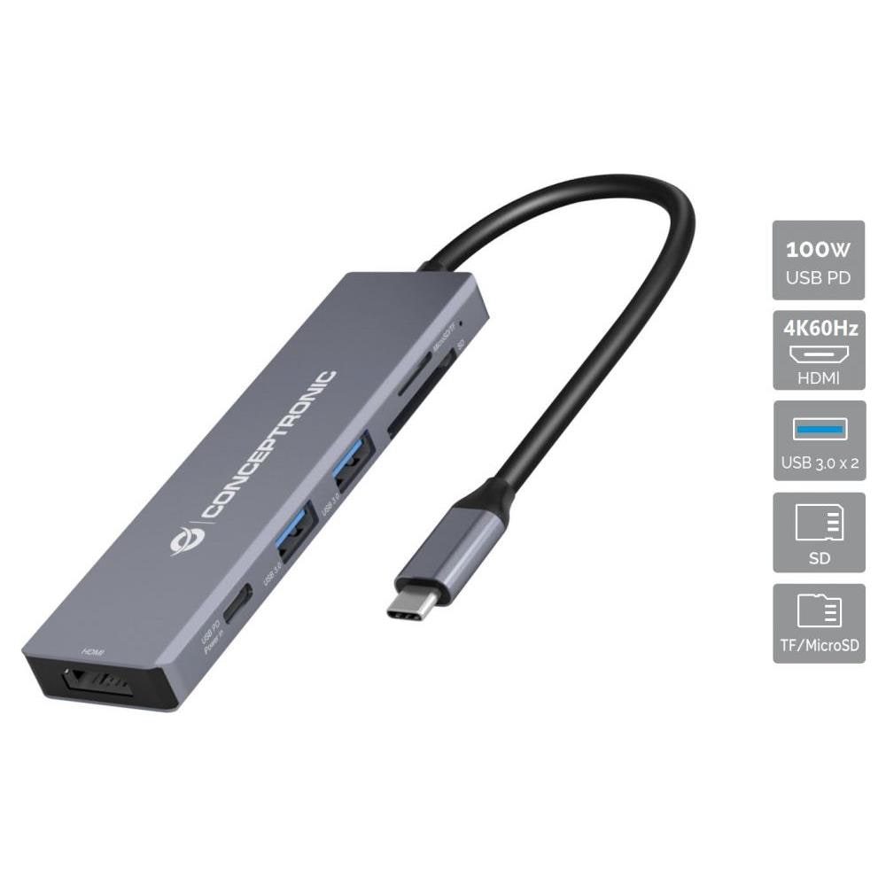 6-IN-1 USB 3.2 GEN 1 DOCKING - Foto 2