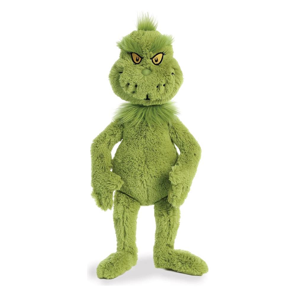 Whimsical Dr Seuss Grinch Peluche - Narrazione Magica - Ispirazione Letteraria - Verde 16 Pollici - Foto 1
