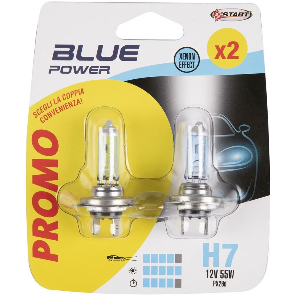 Coppia Di Lampadine Auto Alogene H7 12v 55w Px26d - Foto 1