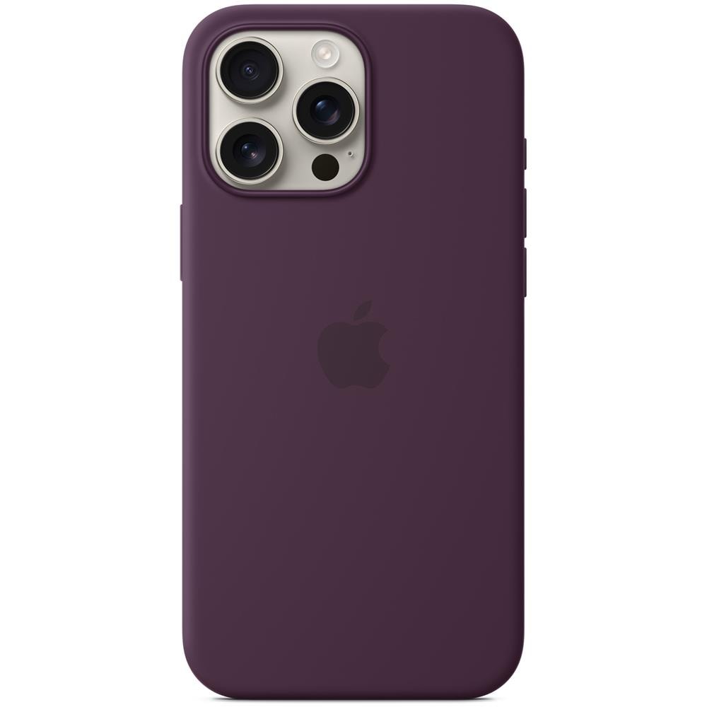 iPhone 16 Pro Max Silicone Case MagSafe Plum MYYW3ZM /A - Foto 2