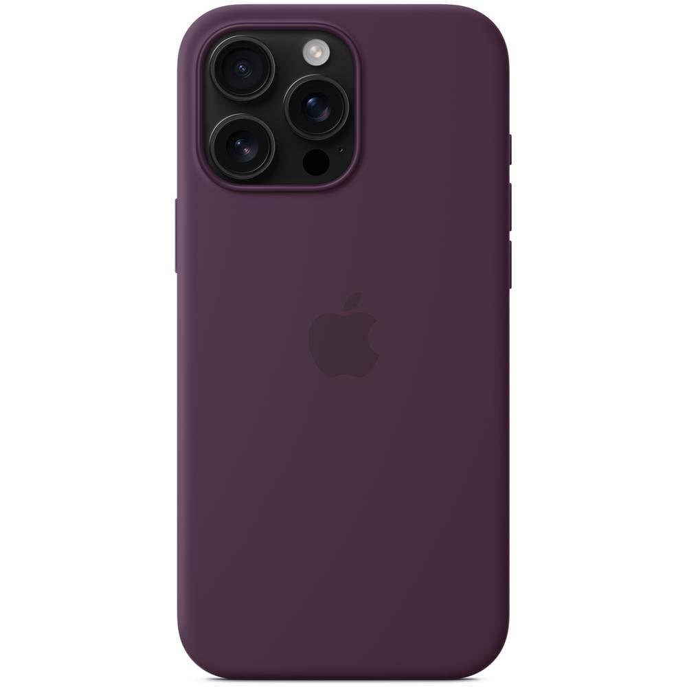 iPhone 16 Pro Max Silicone Case MagSafe Plum MYYW3ZM /A - Foto 4