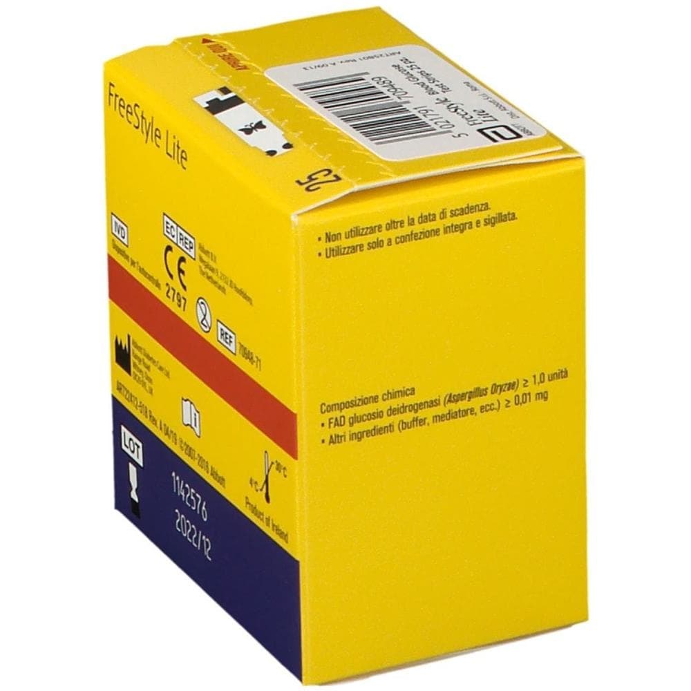 Strisce Misurazione Glicemia Freestyle Lite 25 Pezzi - Foto 2