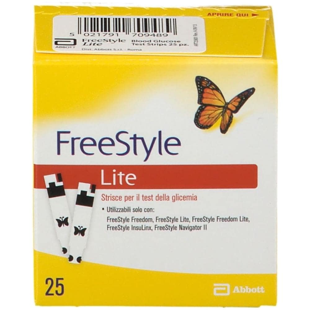 Strisce Misurazione Glicemia Freestyle Lite 25 Pezzi - Foto 5