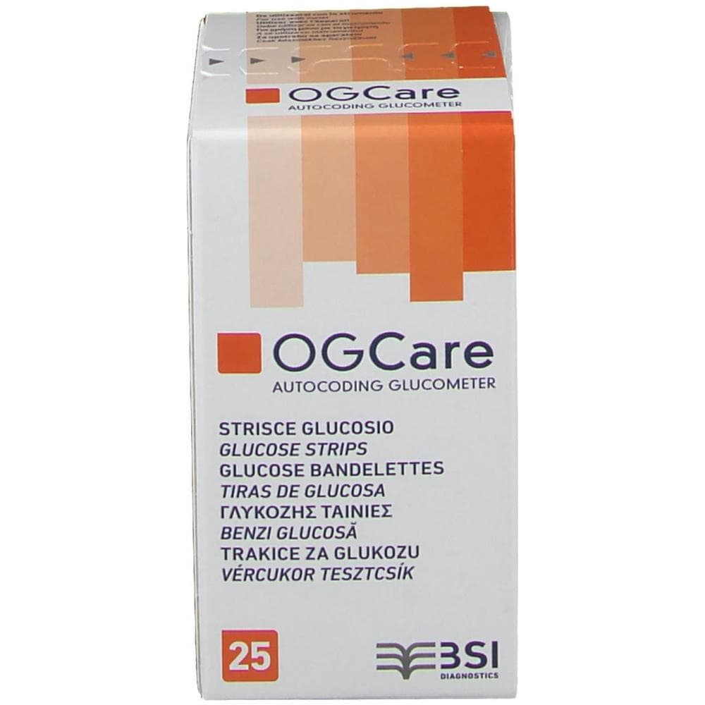 Strisce Misurazione Glicemia Ogcare 25 Pezzi - Foto 2