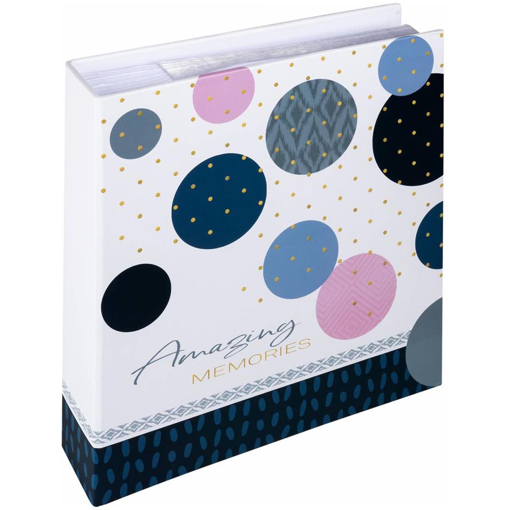 Design Amazing Memories Album Foto, Blu, 200 Fotos 13 x 18 cm - Foto 1